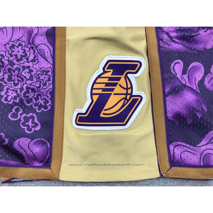 Short Los Angeles Lakers Special Year of The Tiger Volet